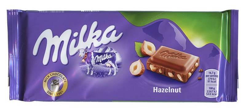 Milka noisette choco