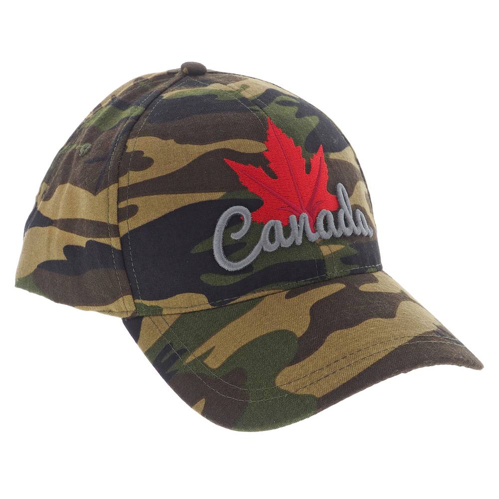 Canada casquette motif camouflage
