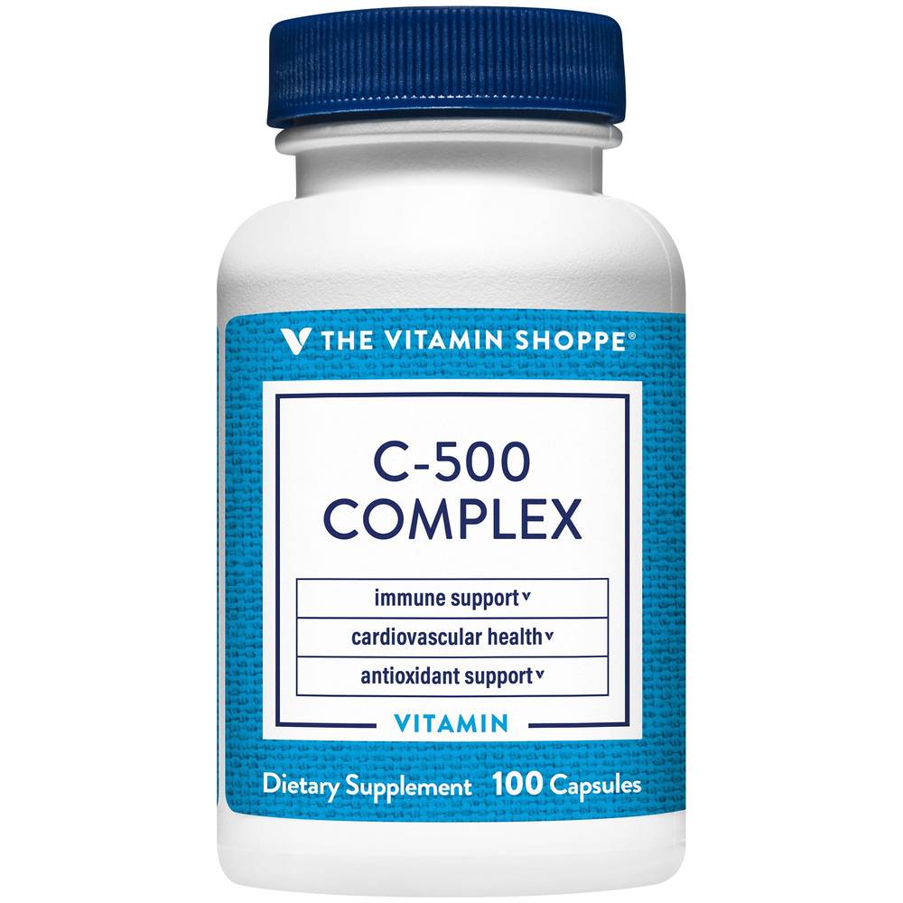 The Vitamin Shoppe C-500 Complex Immune Support Capsules ( 100 ct )