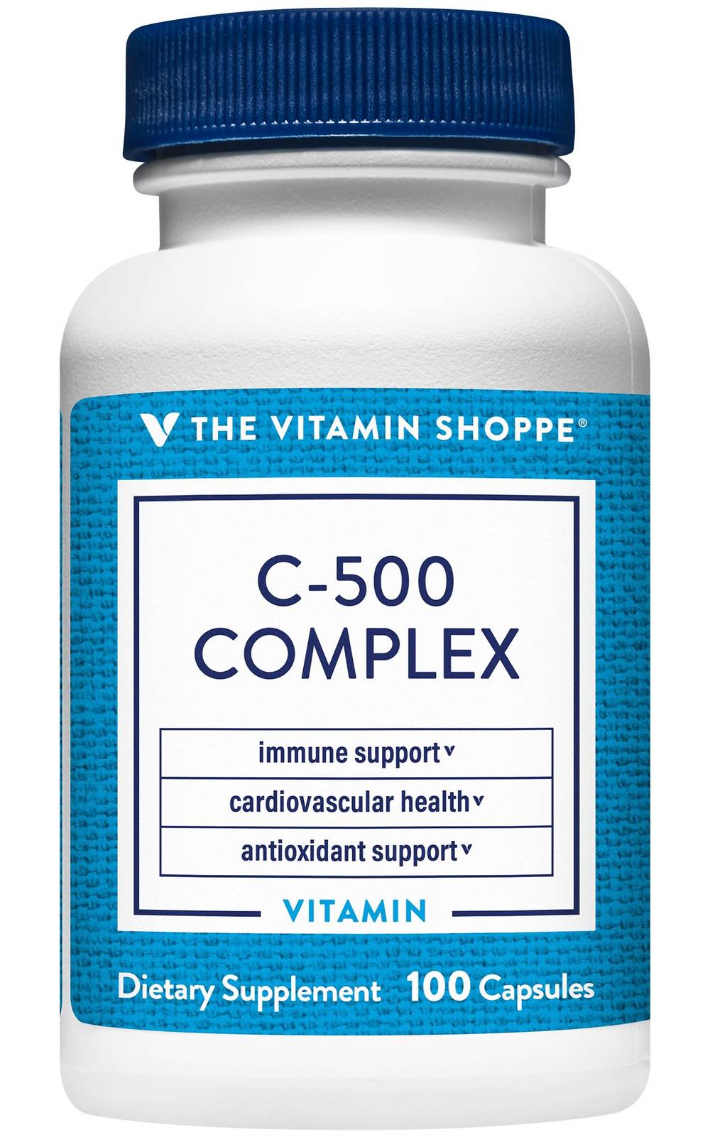 Vitamin C-500 Complex - Immune Support - 500 Mg (100 Capsules)