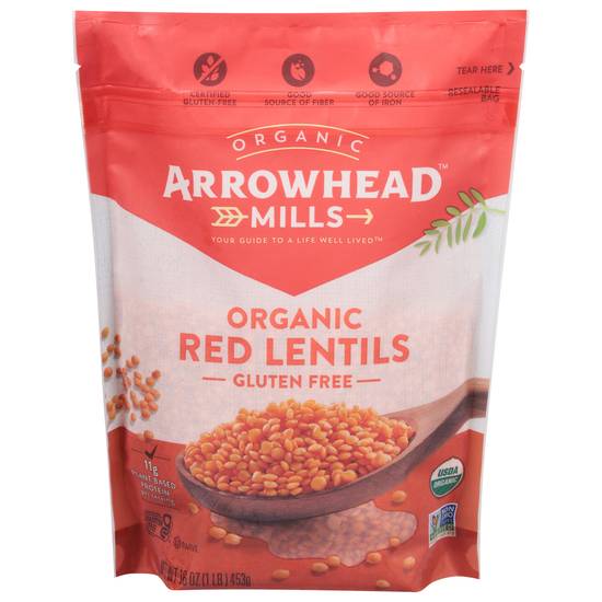 Arrowhead Mills Organic Red Lentils