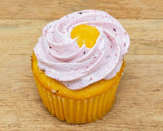 Lemon Raspberry Cupcake