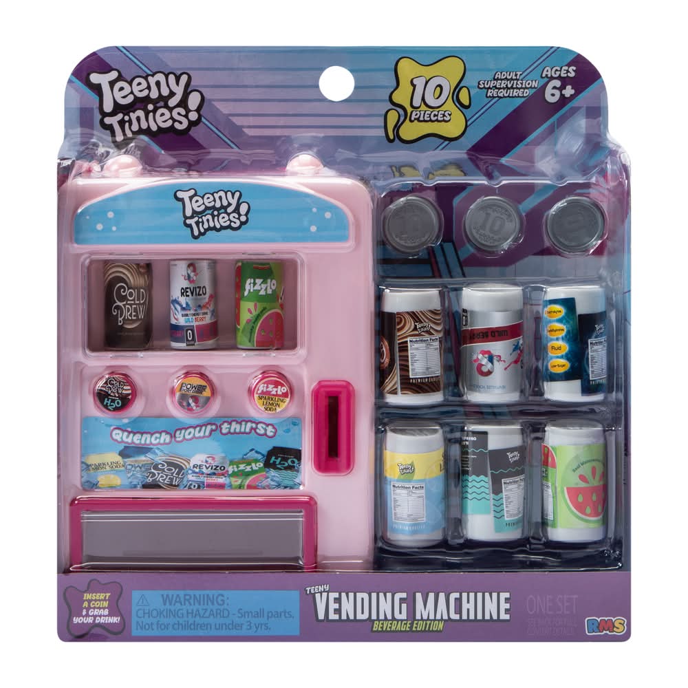 Teeny Tinies Vending Machine Playset Beverage