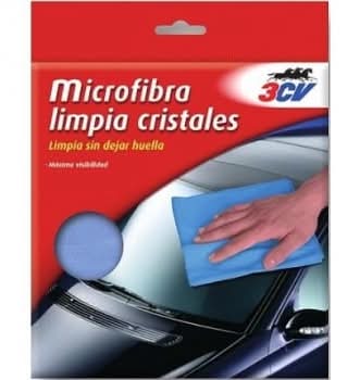 Microfibra Limpiacristales 3Cv