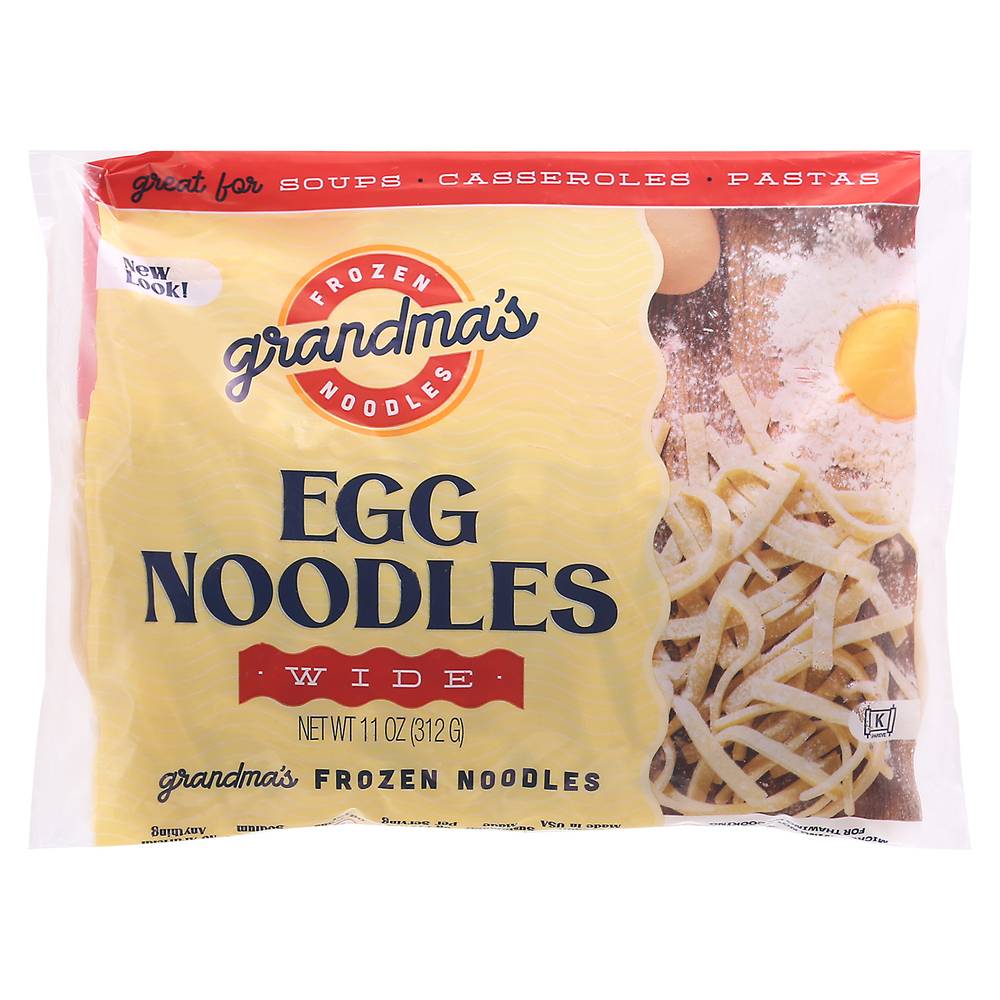 Grandma's Family Size Wide Egg Noodles (1 lbs)