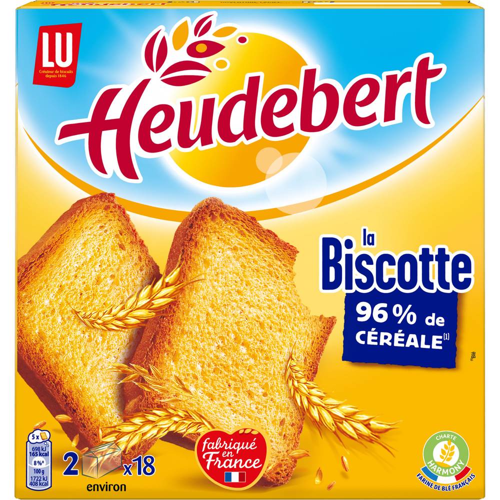 Lu - Heudebert la biscotte de céréales