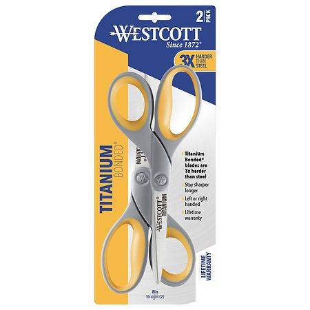 Westcott Titanium Bonded Scissors - 2.0 ea