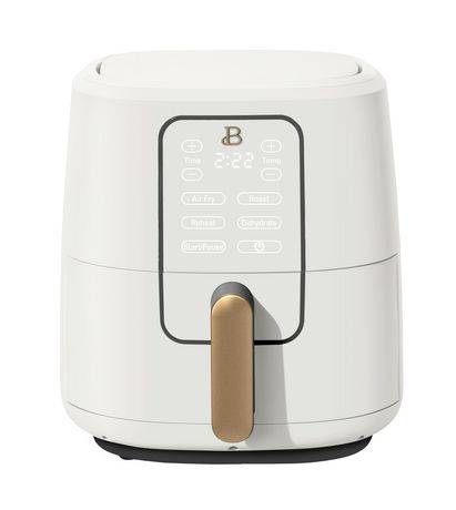 Beautiful Touchscreen 6-quart Air Fryer, White Icing