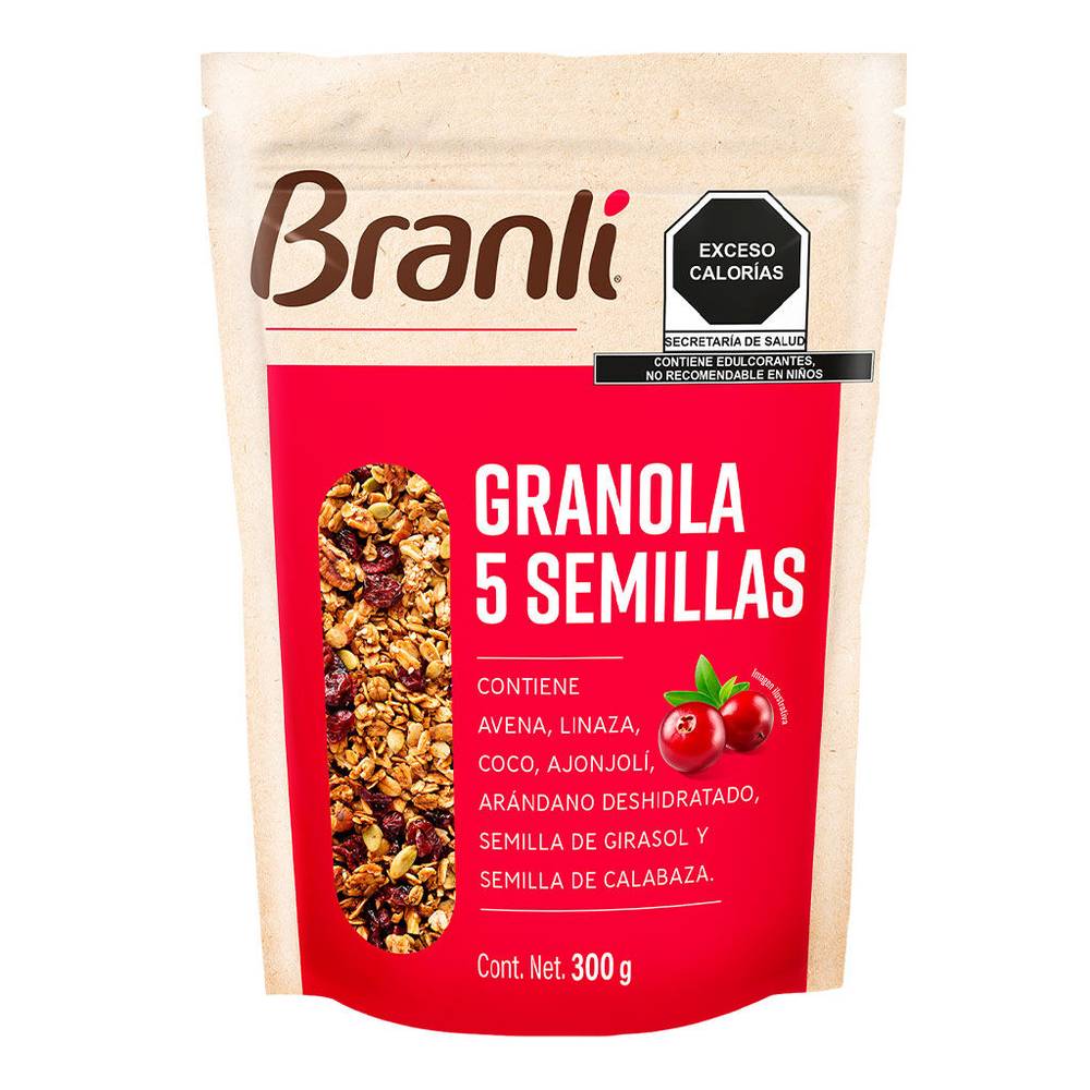 Branli granola 5 semillas (doypack 300 g)