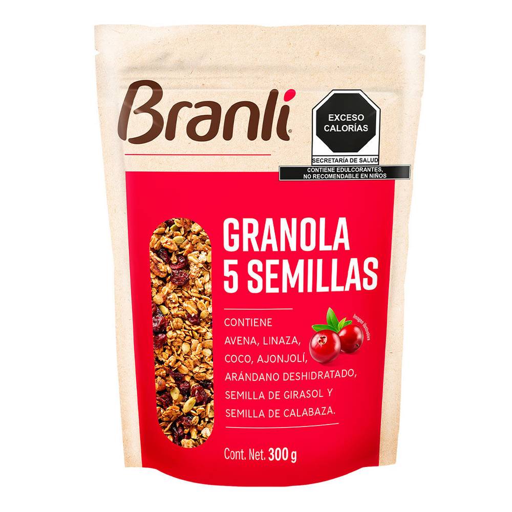 Branli · Granola 5 semillas (300 g)