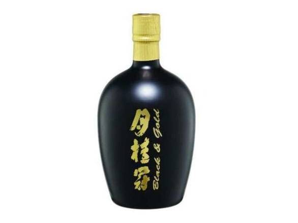 Gekkeikan Back & Gold Sake Wine (25.36 fl oz)