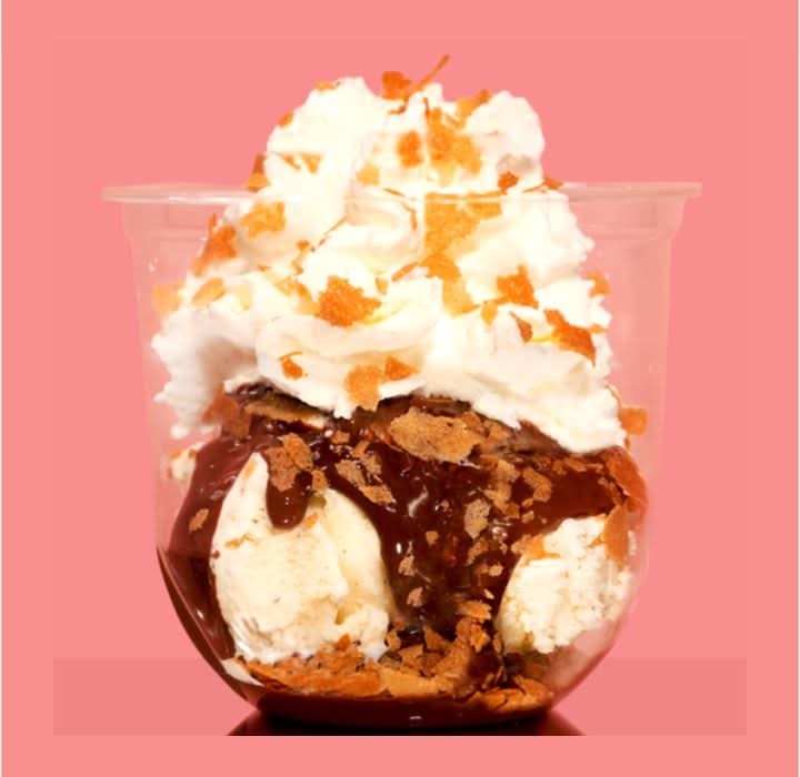 Vanilla Chocolate Hazelnut Sundae