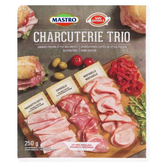 Mastro Cooked Italian Meat Trio (250 g)