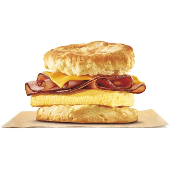 Ham, Egg & Cheese Biscuit