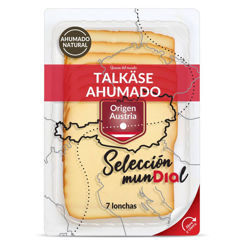 Queso Ahumado Selección Mundial De Dia Sobre 120 G