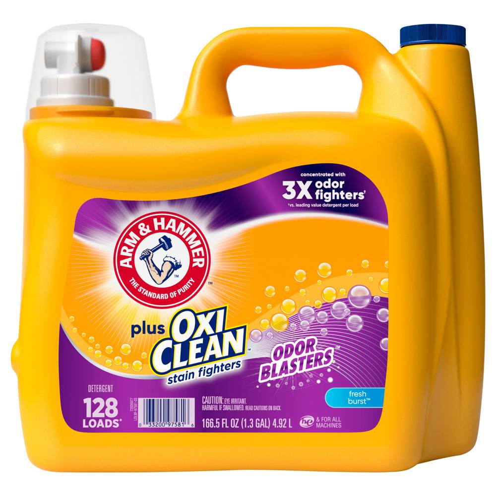 Arm & Hammer Liquid Laundry Plus Oxiclean Odor Blasters