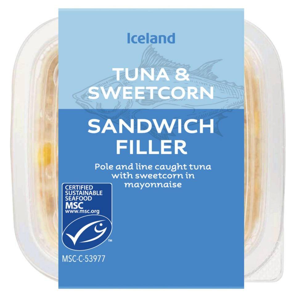 Iceland Tuna & Sweetcorn Sandwich Filler