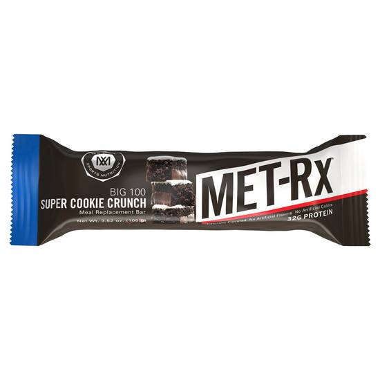 MET-Rx Big 100 Protein Meal Replacement Bar, Super Cookie Crunch