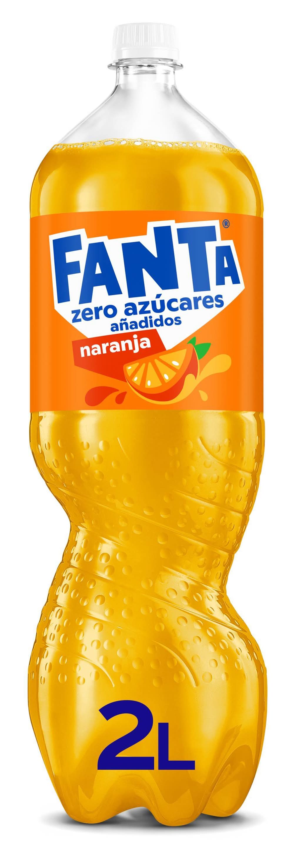Refresco de naranja zero azúcares · Fanta (2 L)