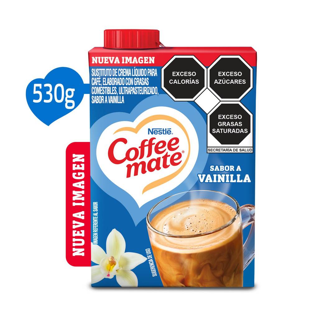 Coffee Mate · Sustituto de crema para café, vainilla (530 g)