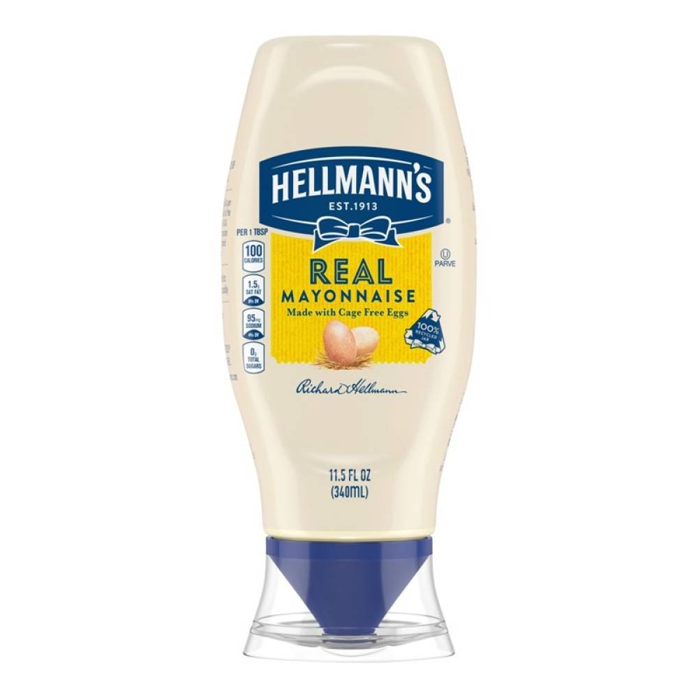 Hellmann's Real Mayonnaise Made With Cage Free Eggs (11.5 fl oz)