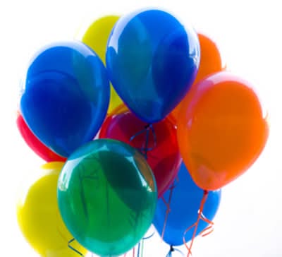 Latex Balloons, Assorted (12 ct)