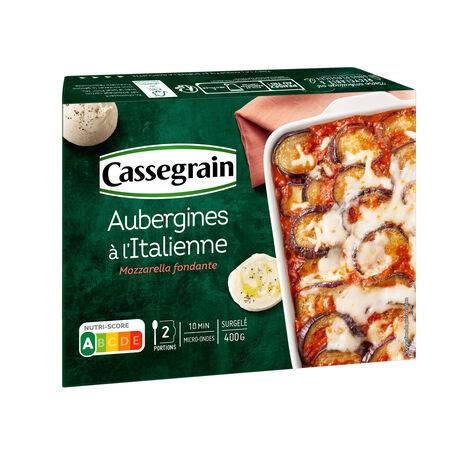 Aubergines à l'italienne CASSEGRAIN - le sachet de 400g