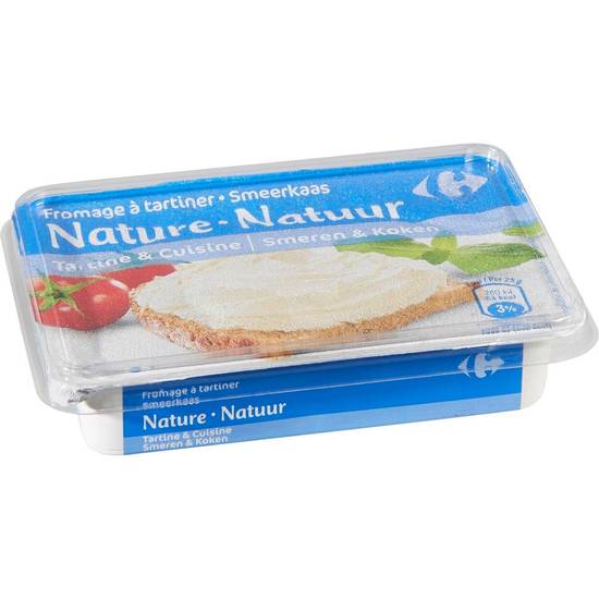 Carrefour - Fromage à tartiner nature