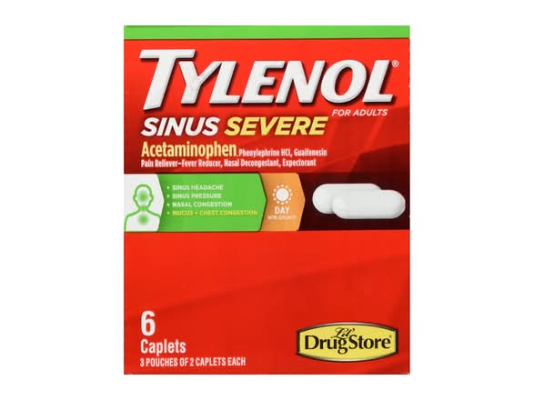 Tylenol Sinus Severe Daytime Caplets 6ct