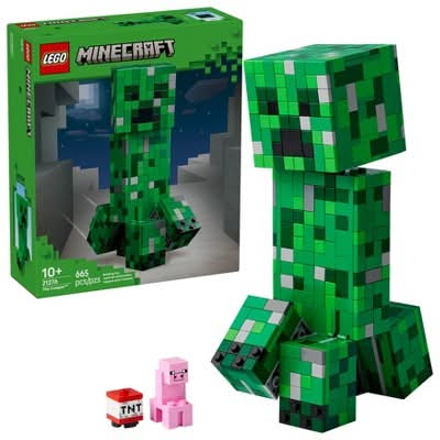 LEGO Minecraft the Creeper Gaming Kids Toy 21276 (665 ct)