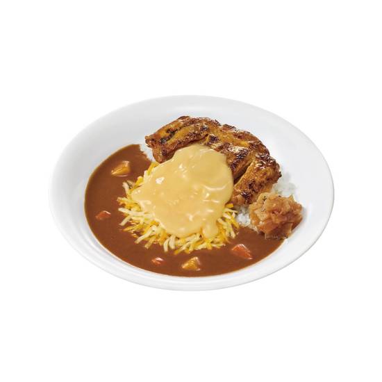 チーズやわらかチキンカレーPork Curry Rice w/ Tender Chicken & Cheese