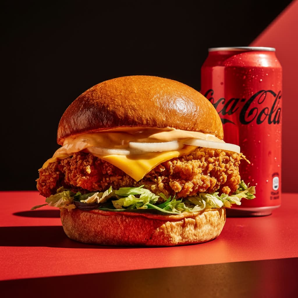 🍔🔥 Krousty Burger  + boissons