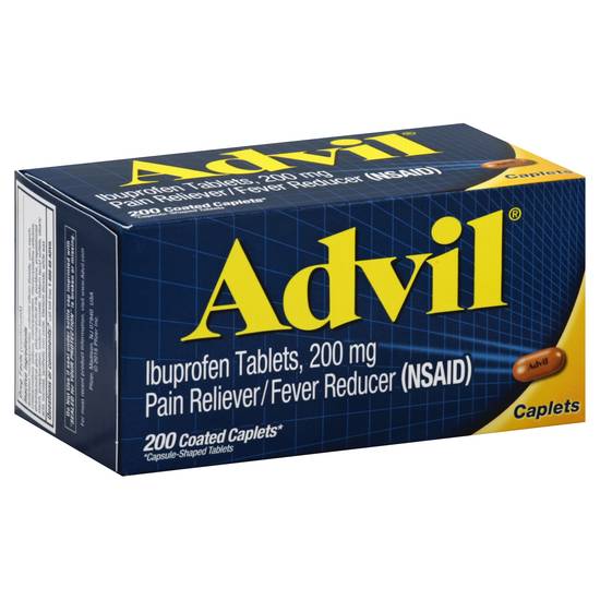 Advil Ibuprofen 200 mg Tablets (200 ct)