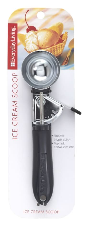 Everyday Living Deluxe Ice Cream Scoop 4 oz, Grey
