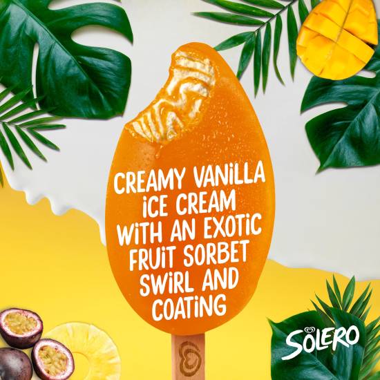 Solero Vanilla, Exotic Ice Cream (90ml)
