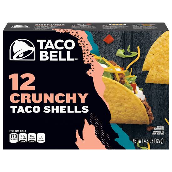 Taco Bell Crunchy Taco Shells (12 ct)