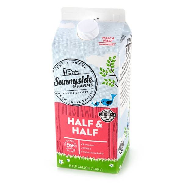 Sunnyside Farms Half & Half Cream