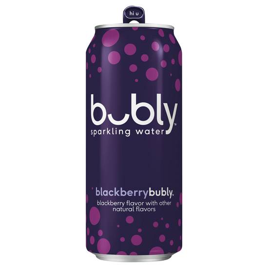 Bubly Sparkling Water (16 fl oz) (blackberry)