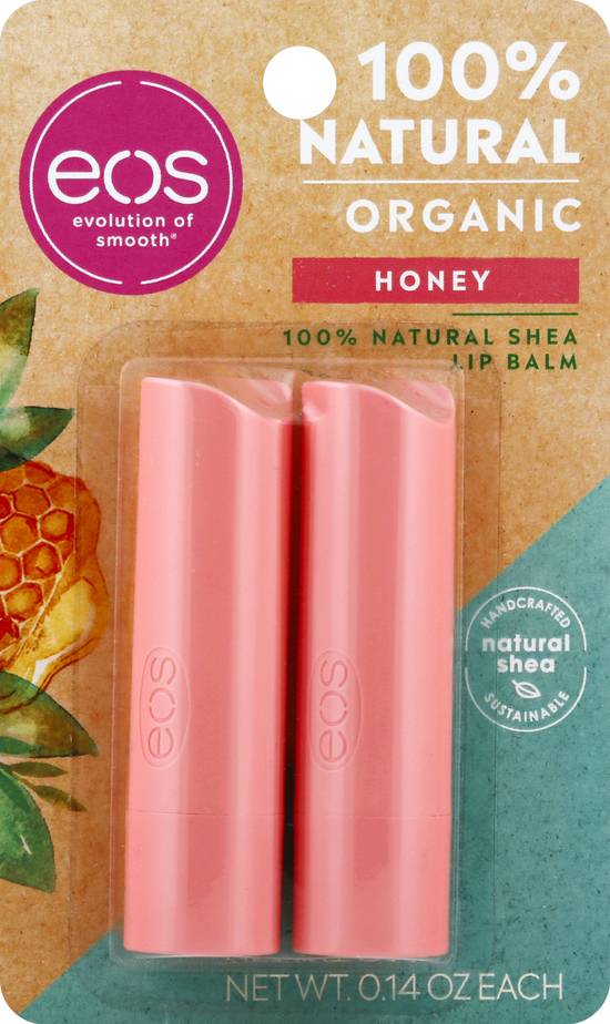 Eos 100% Natural Organic Honey Lip Balm