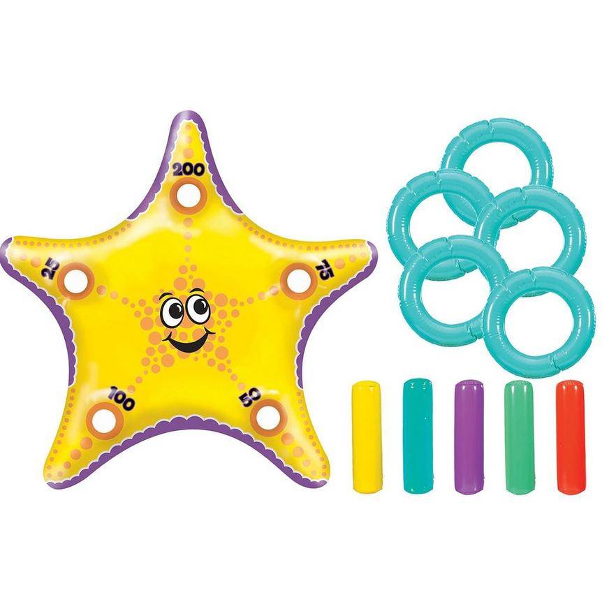 Party City Inflatable Starfish Ring Toss Game