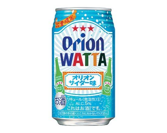 【アルコール】オリオンWATTAサイダー味350ml