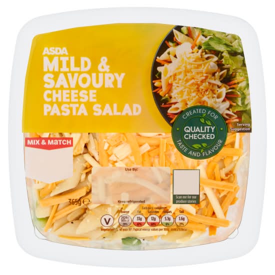 ASDA Mild & Savoury Cheese Pasta Salad (365g)