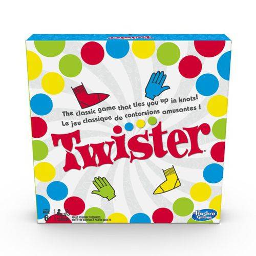 Hasbro twister, jeu de party classique - twister game (1 unit)