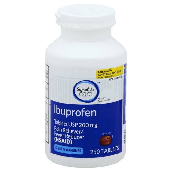 Signature Care Ibuprofen 200mg Tablets (250 tablets)