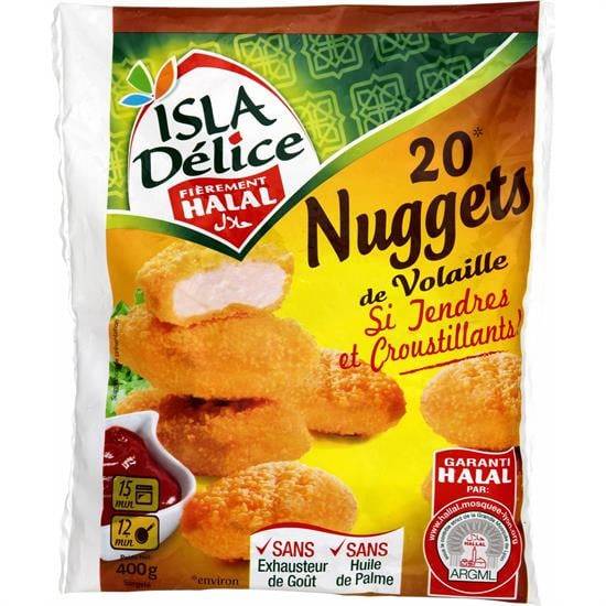 Isla Délice - Nuggets halal (20 pièces)
