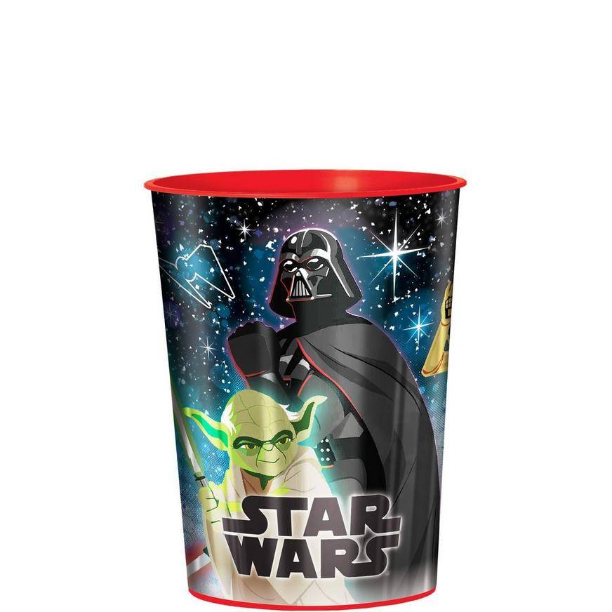 Star Wars Galaxy Metallic Plastic Favor 16 oz Cup