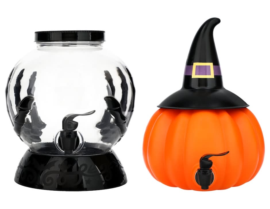 Halloween-themed Drink Dispenser, Assorted Designs.