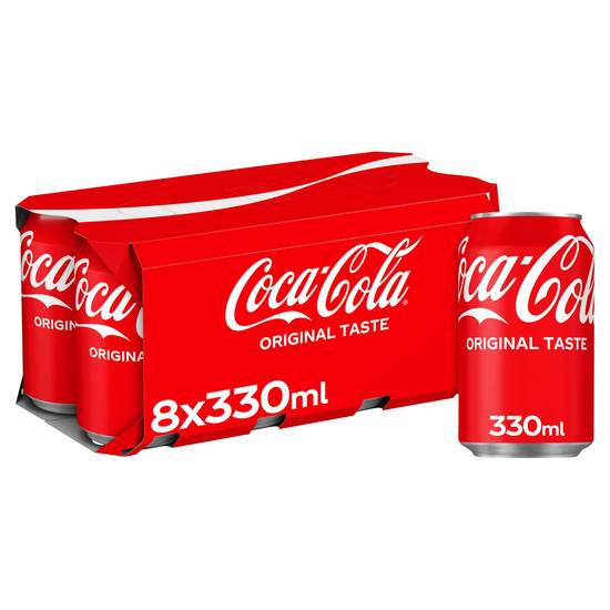Coca-Cola Original Taste 8x330ml