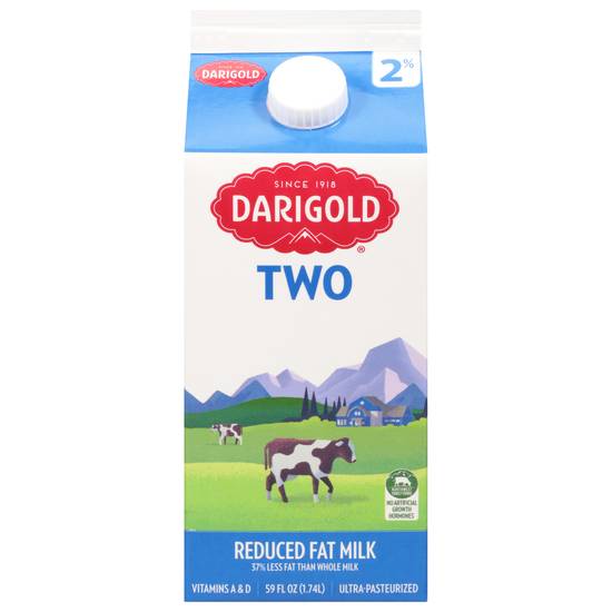 Darigold Reduced Fat 2% Milk (59 fl oz)