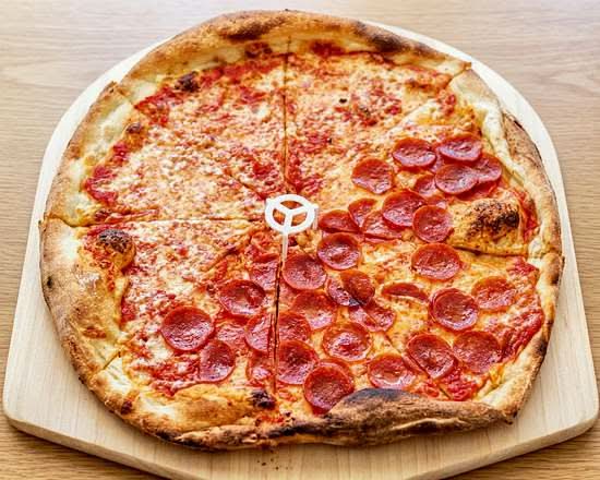 Plain Cheese Pie with Half Topping